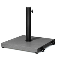 Pellebant Patio Umbrella Base Outdoor Umbrella Stand with Wheels
