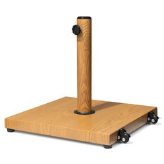Pellebant Patio Umbrella Base Outdoor Umbrella Stand with Wheels