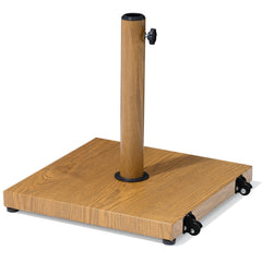 Pellebant Patio Umbrella Base Outdoor Umbrella Stand with Wheels