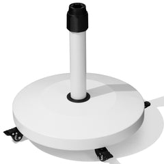 Pellebant 40 Lbs Market Umbrella Base With Wheels