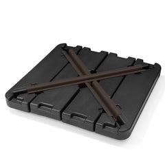 Pellebant 220lbs Heavy Duty Cantilever Umbrella Base