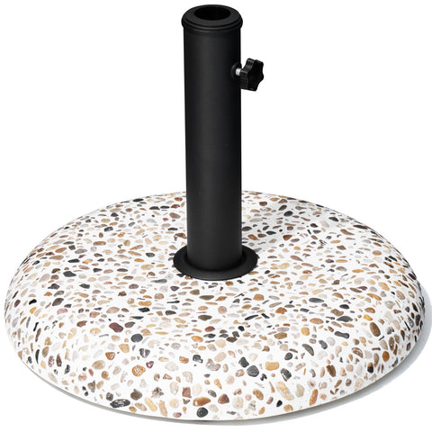 Pellebant Heavy Duty Round Base Stand for Outdoor Patio Market Umbrella