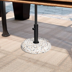 Pellebant Heavy Duty Round Base Stand for Outdoor Patio Market Umbrella