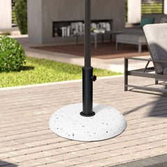 Pellebant Heavy Duty Round Base Stand for Outdoor Patio Market Umbrella