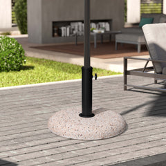 Pellebant Heavy Duty Round Base Stand for Outdoor Patio Market Umbrella