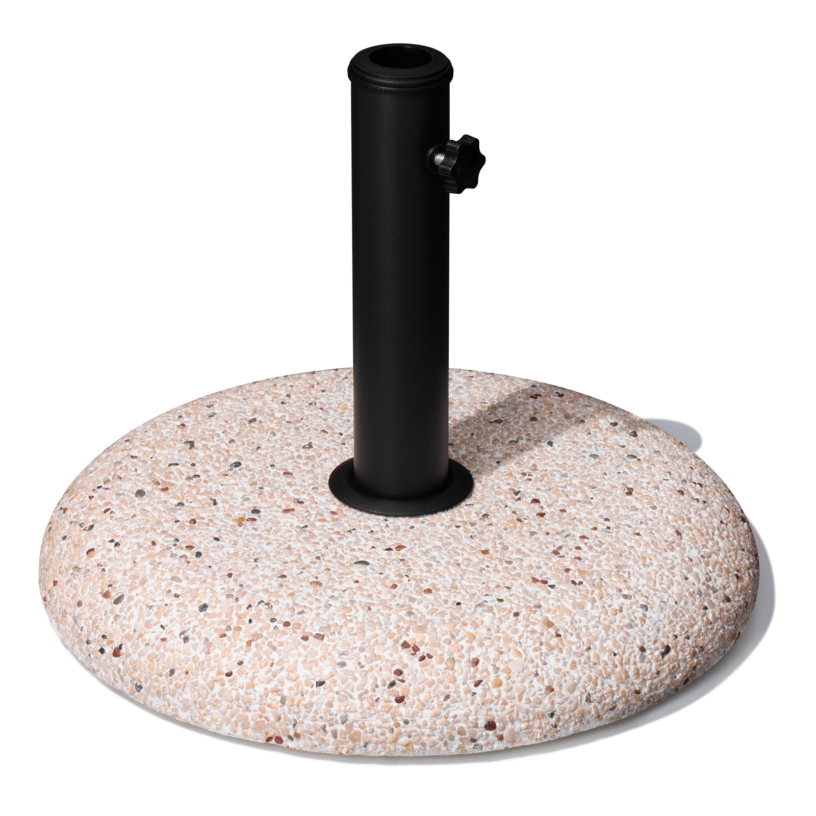 Pellebant Heavy Duty Round Base Stand for Outdoor Patio Market Umbrella