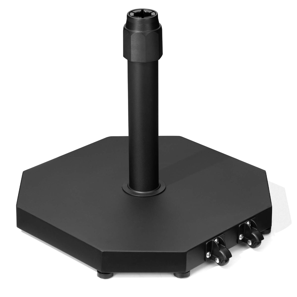 Pellebant Heavy-Duty Cement Patio Umbrella Base with Wheels
