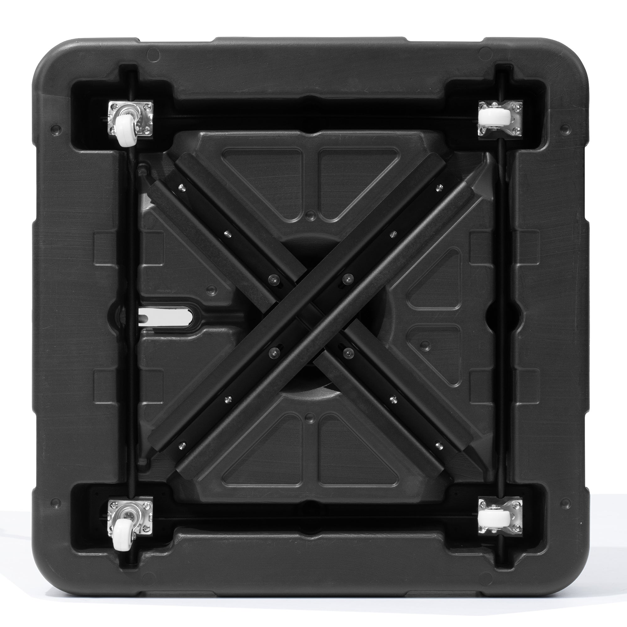 Pellebant Heavy-Duty Fillable Patio Umbrella Base Stand with Wheels for Cantilever Umbrellas