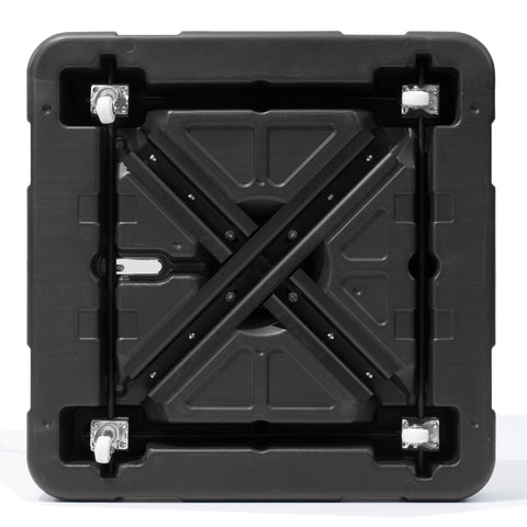 Pellebant Heavy-Duty Fillable Patio Umbrella Base Stand with Wheels for Cantilever Umbrellas