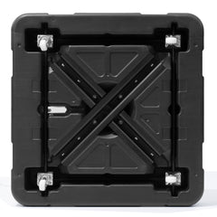 Pellebant Heavy-Duty Fillable Patio Umbrella Base Stand with Wheels for Cantilever Umbrellas