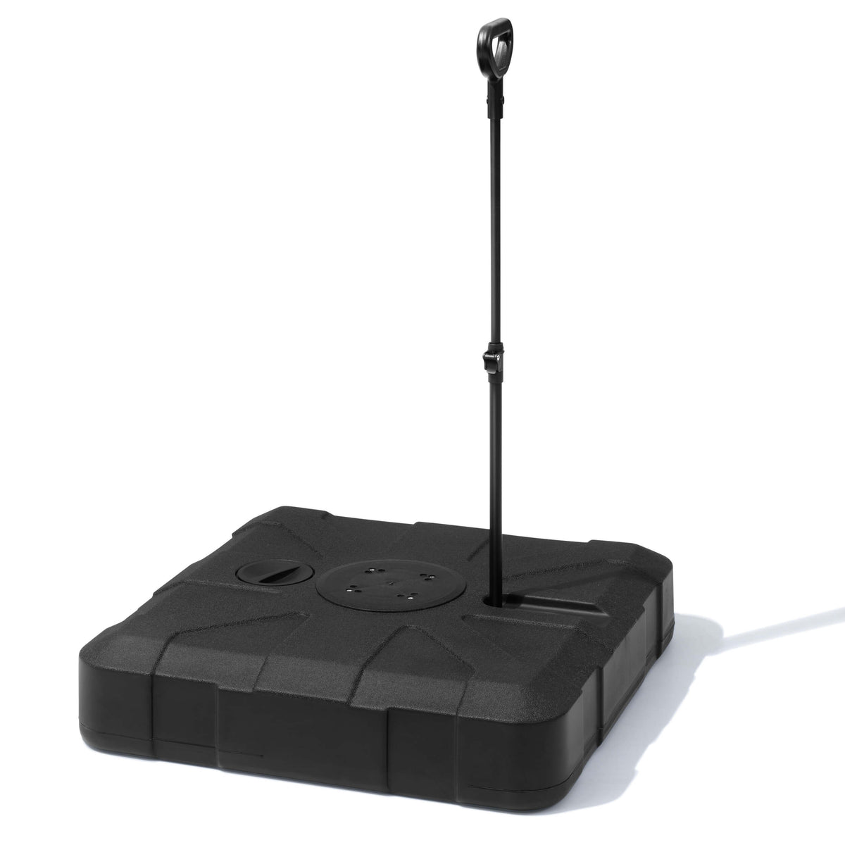 Pellebant Heavy-Duty Fillable Patio Umbrella Base Stand with Wheels for Cantilever Umbrellas