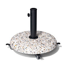 Pellebant 45 lb Heavy Duty Round Base Stand for Patio Outdoor Market Table Umbrella